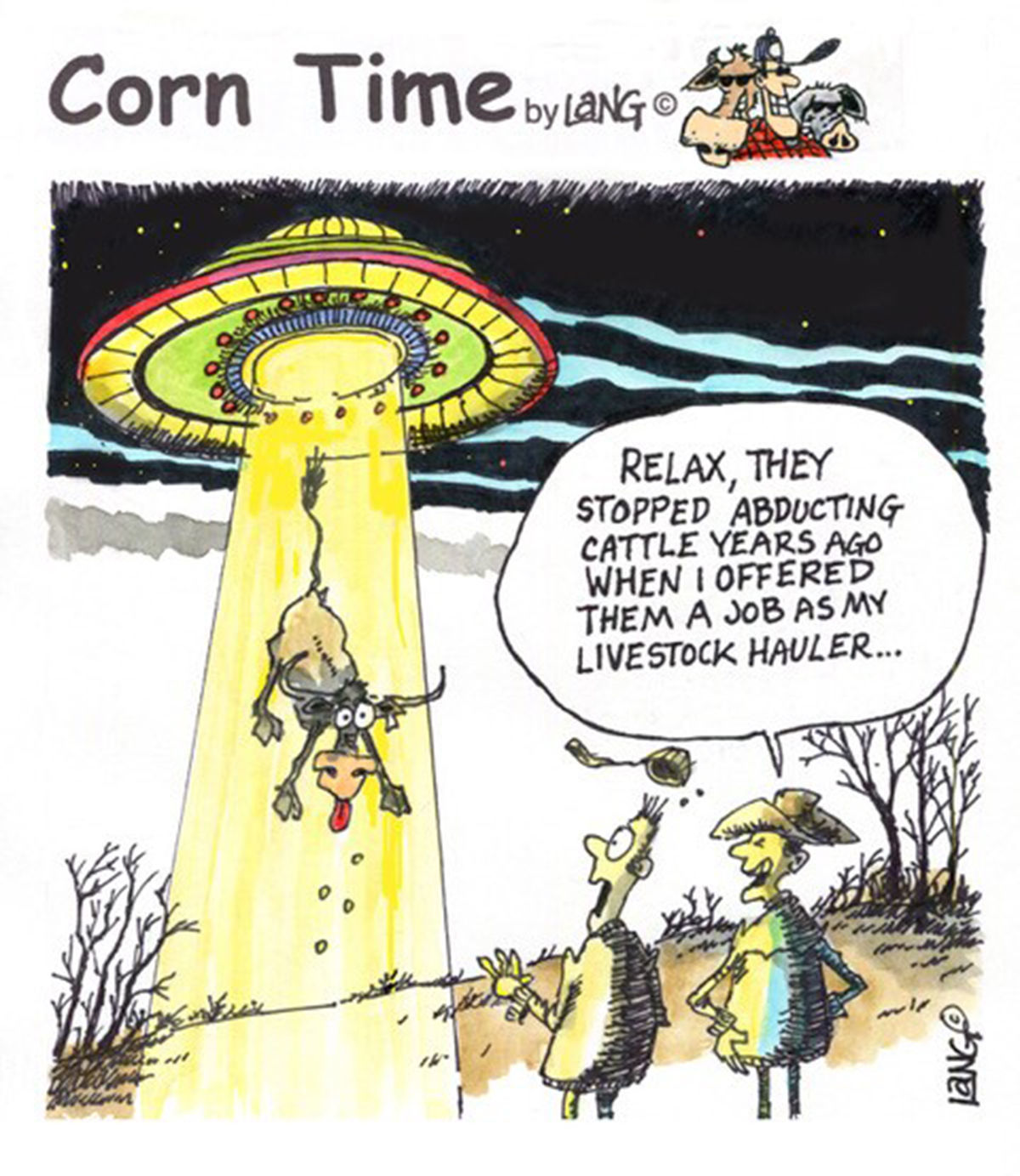 Corn Time by Bob Lang
